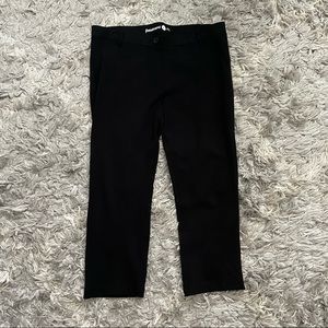 Betabrand Straight Black Pant